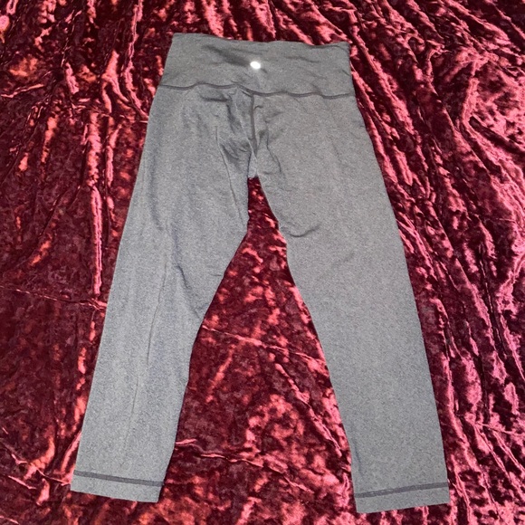 lululemon athletica Denim - lululemon athletica mid rise grey leggings